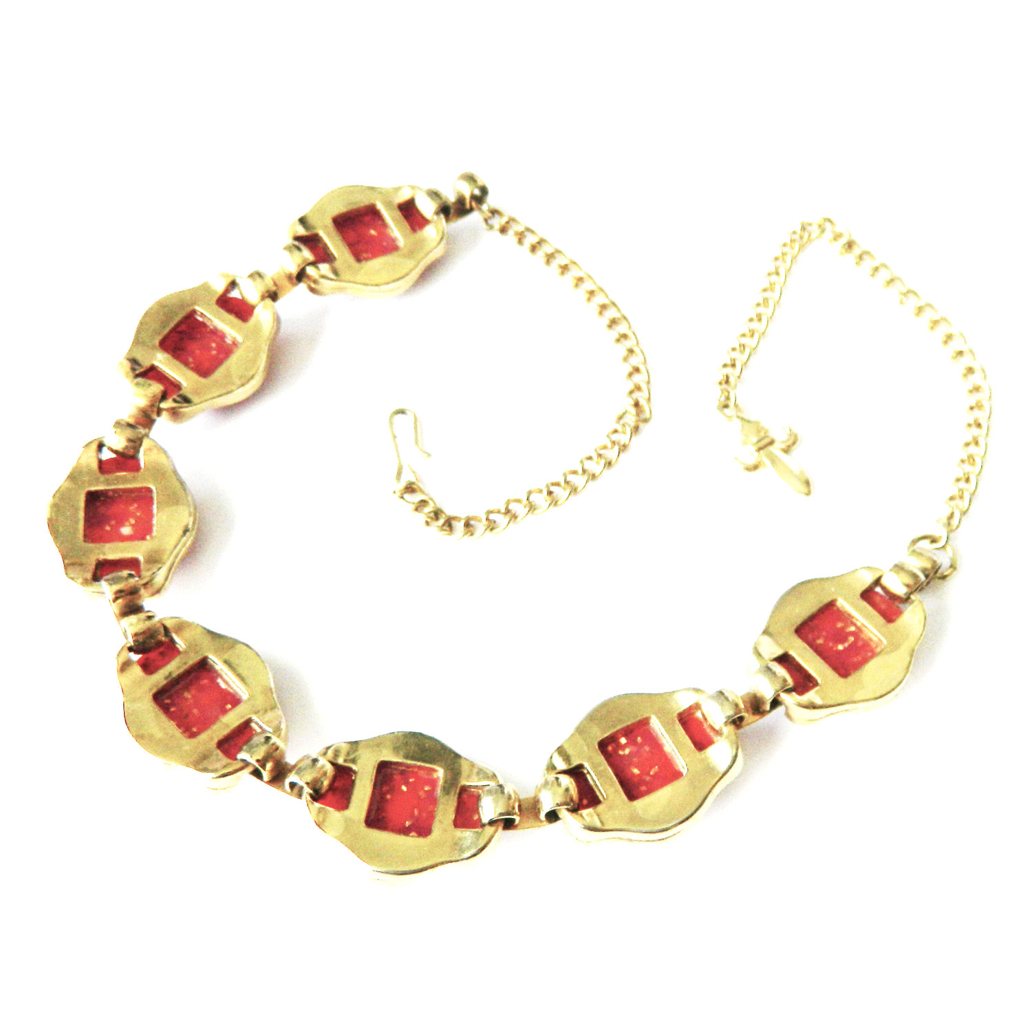 1950s thermoset necklace
