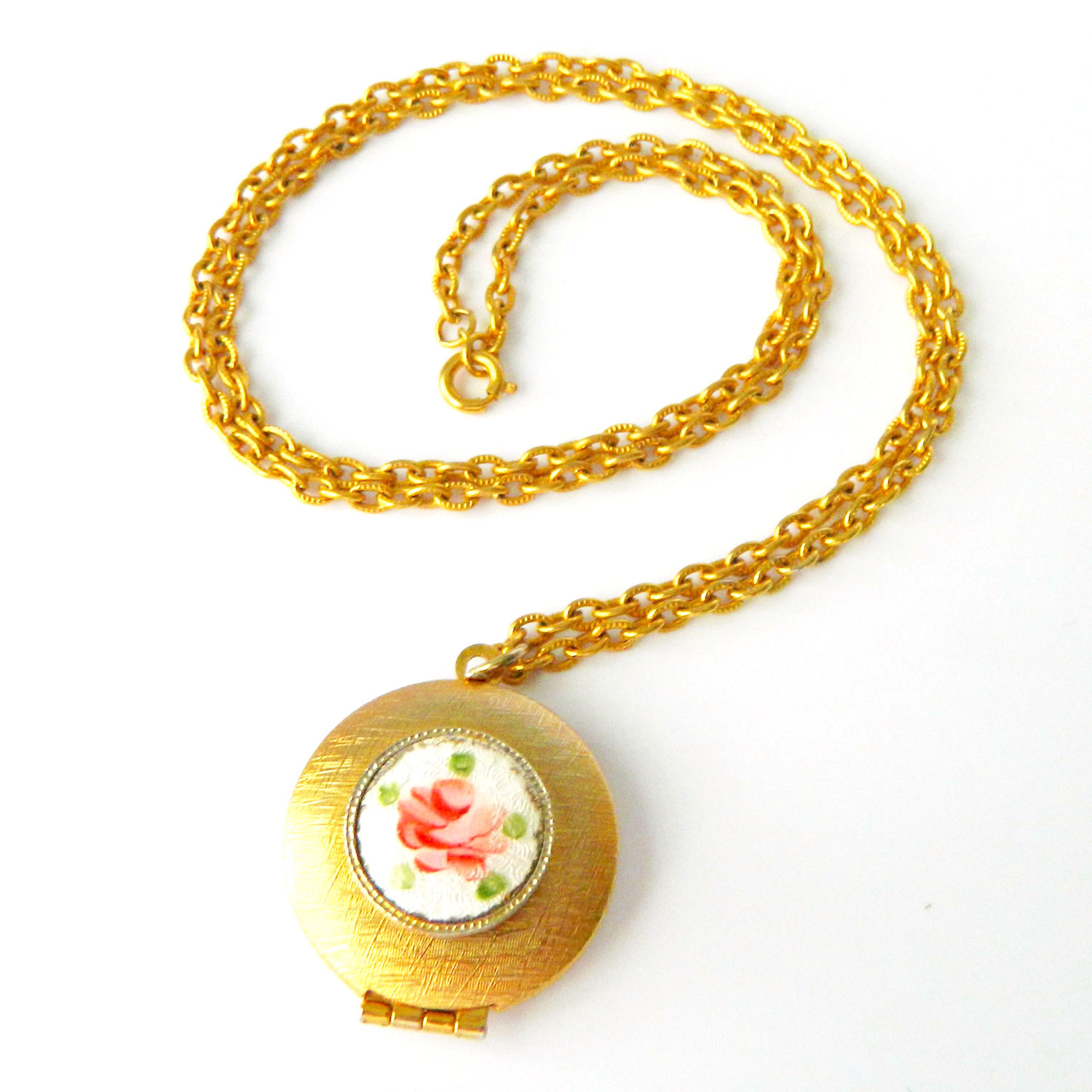 Vintage locket necklace