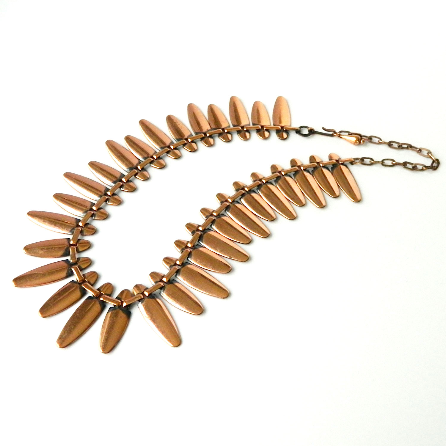 1950s Renoir copper necklace