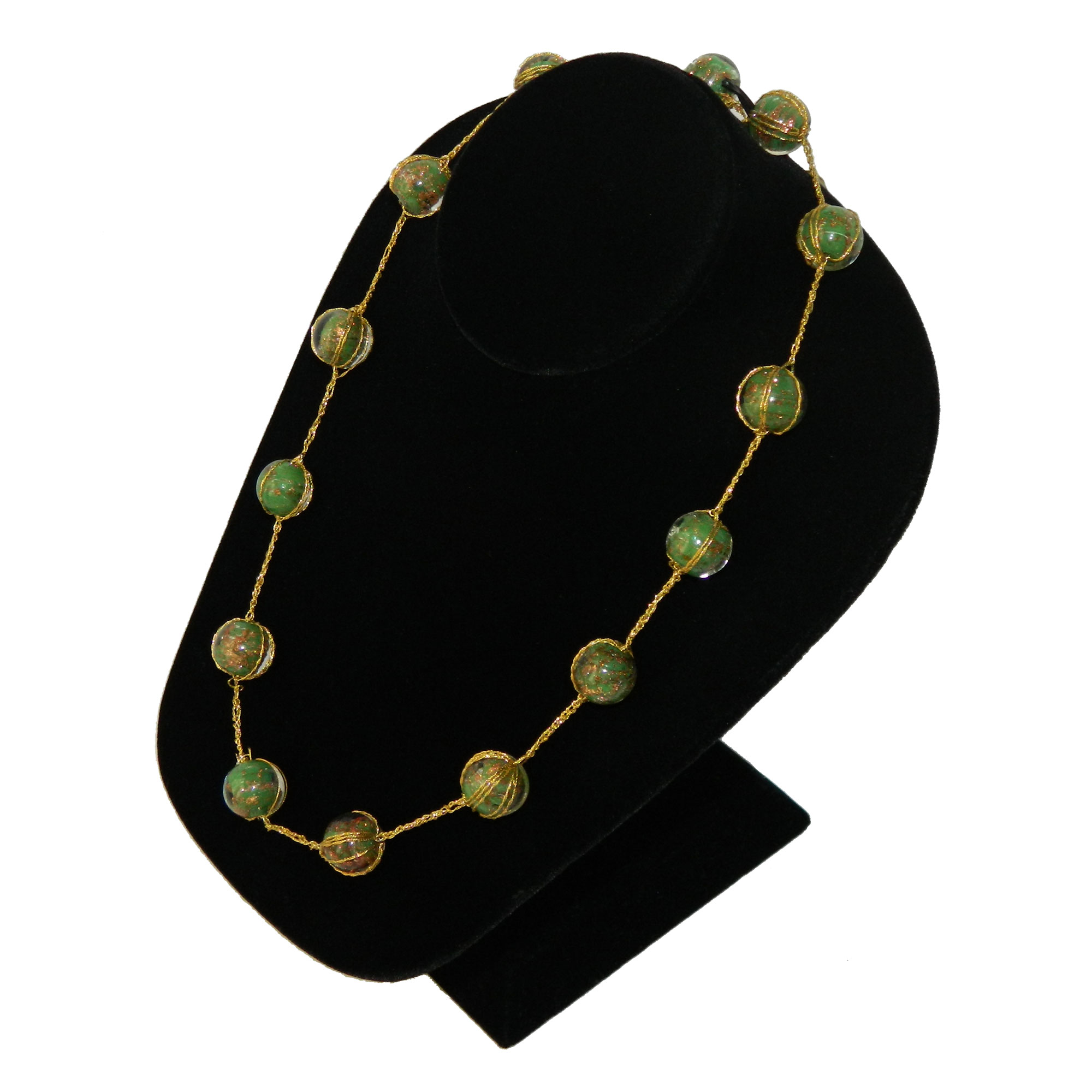 Venetian glass necklace