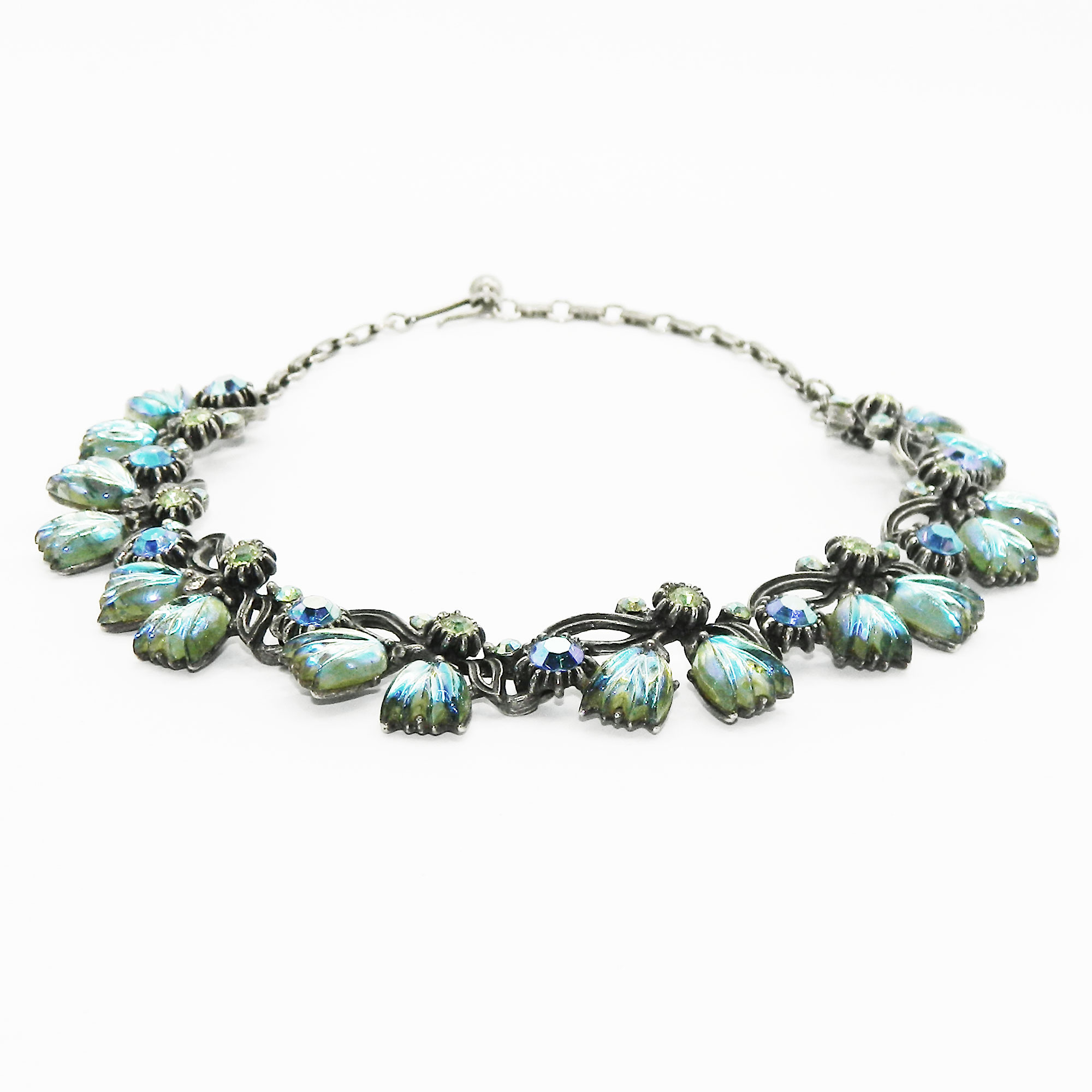 Florenza rhinestone necklace
