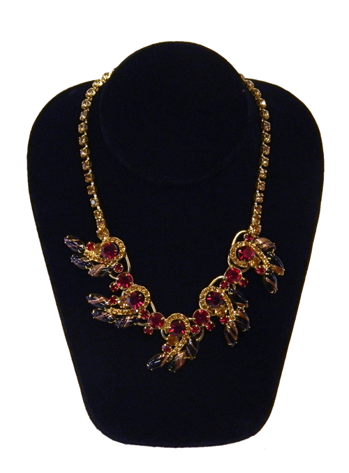 vintage Juliana rhinestone necklace