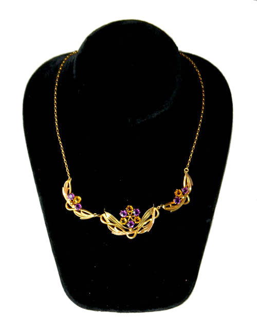 Art Nouveau necklace