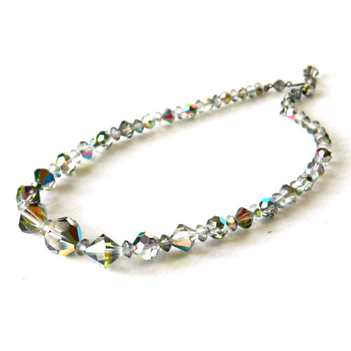 aurora borealis crystal necklace