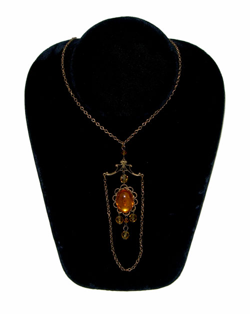 1930's pendant necklace
