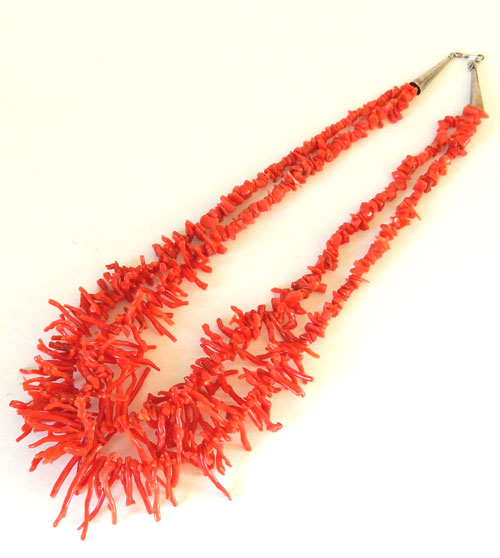 Branch coral necklace