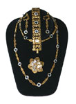 Goldette necklace set