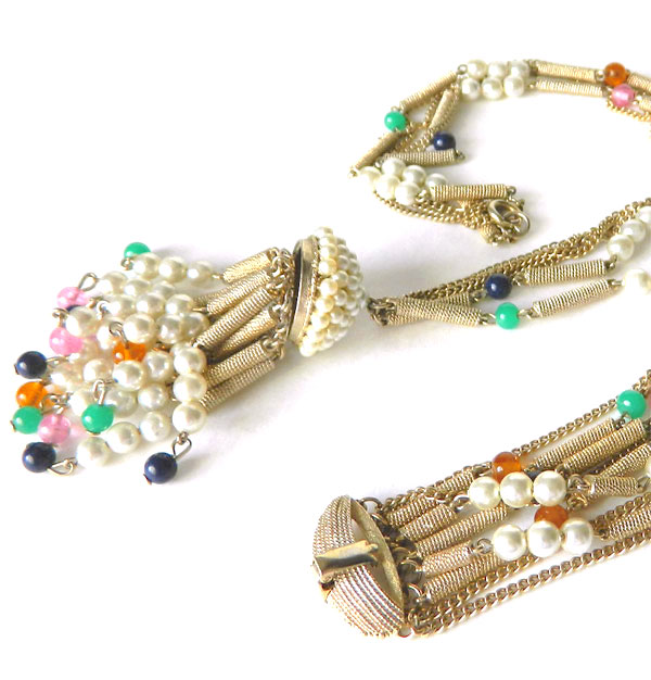 1960's Light of the East necklace set