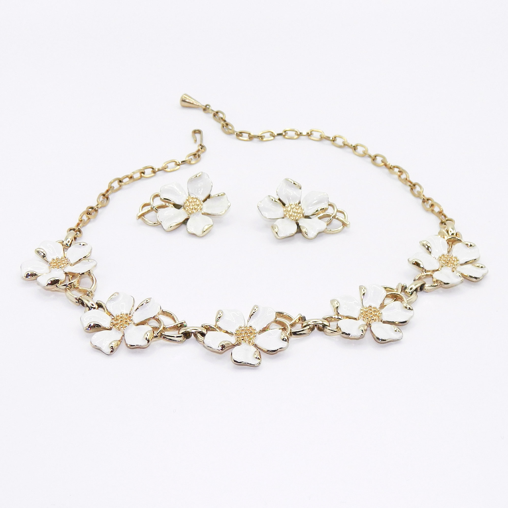 Emmons Dogwood Necklace and Earring Set