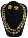 Vendome necklace and earring set