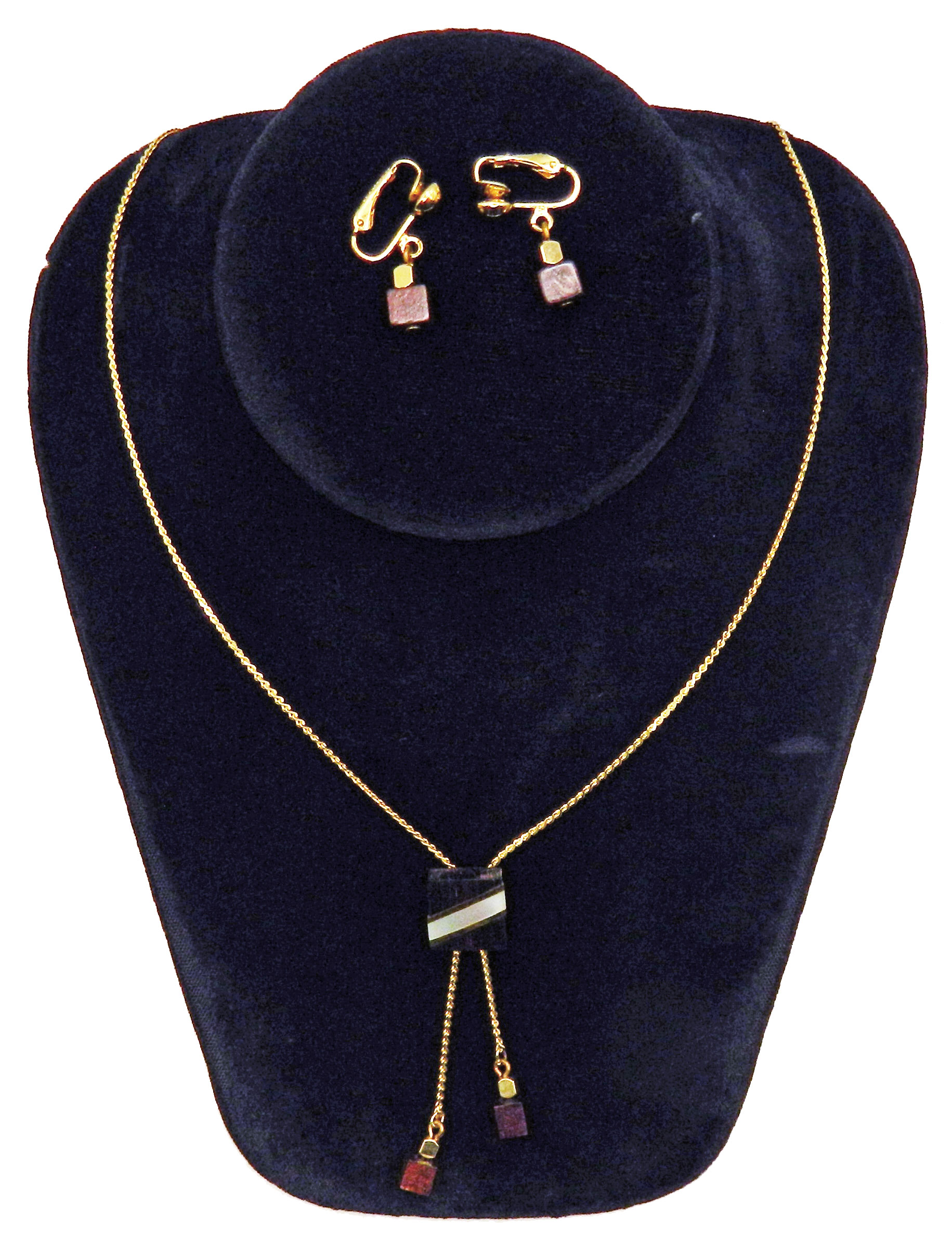 Park Lane bolo necklace and earring set