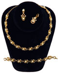 Trifari necklace and earring set