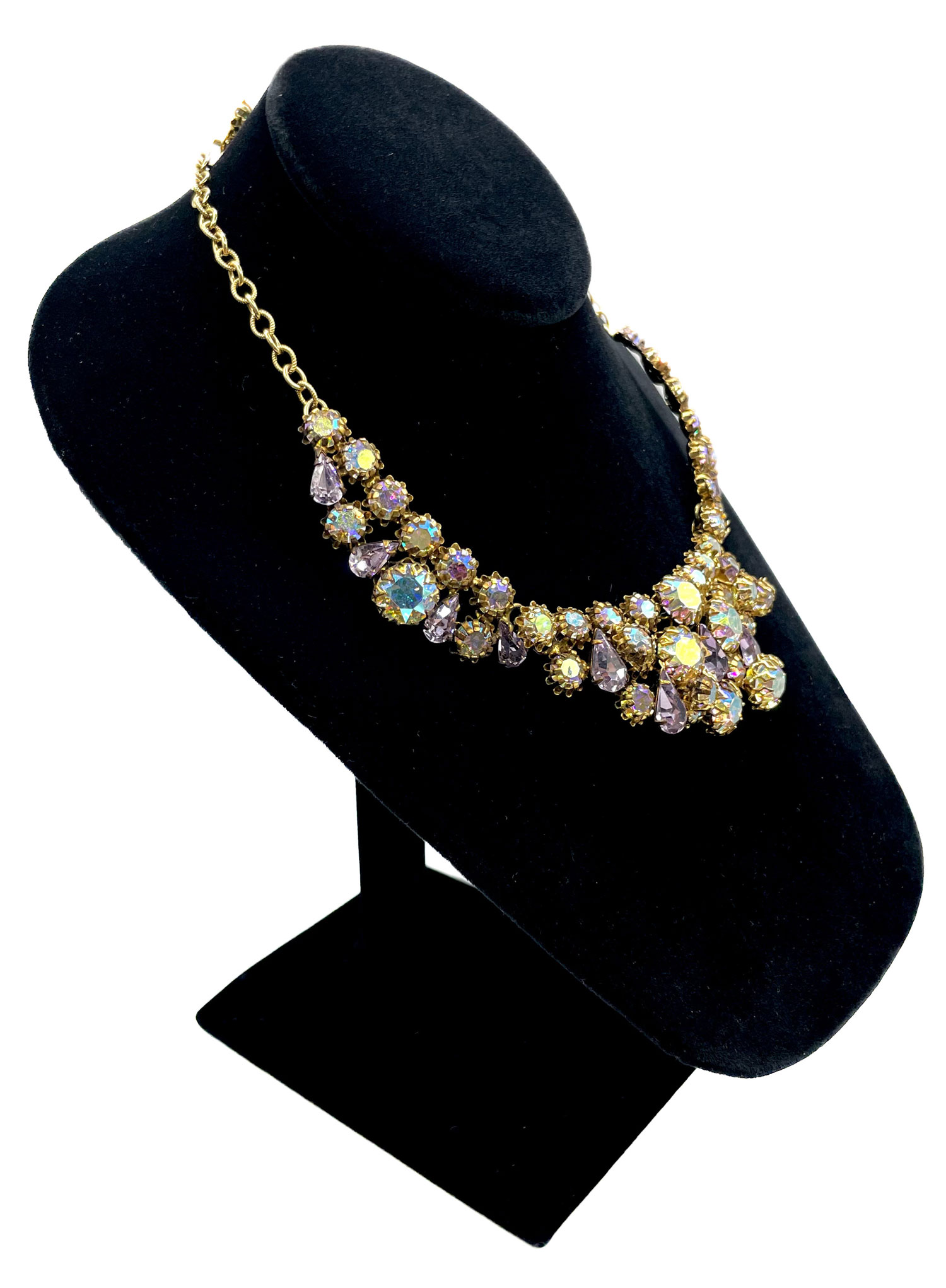 Hattie Carnegie rhinestone necklace set