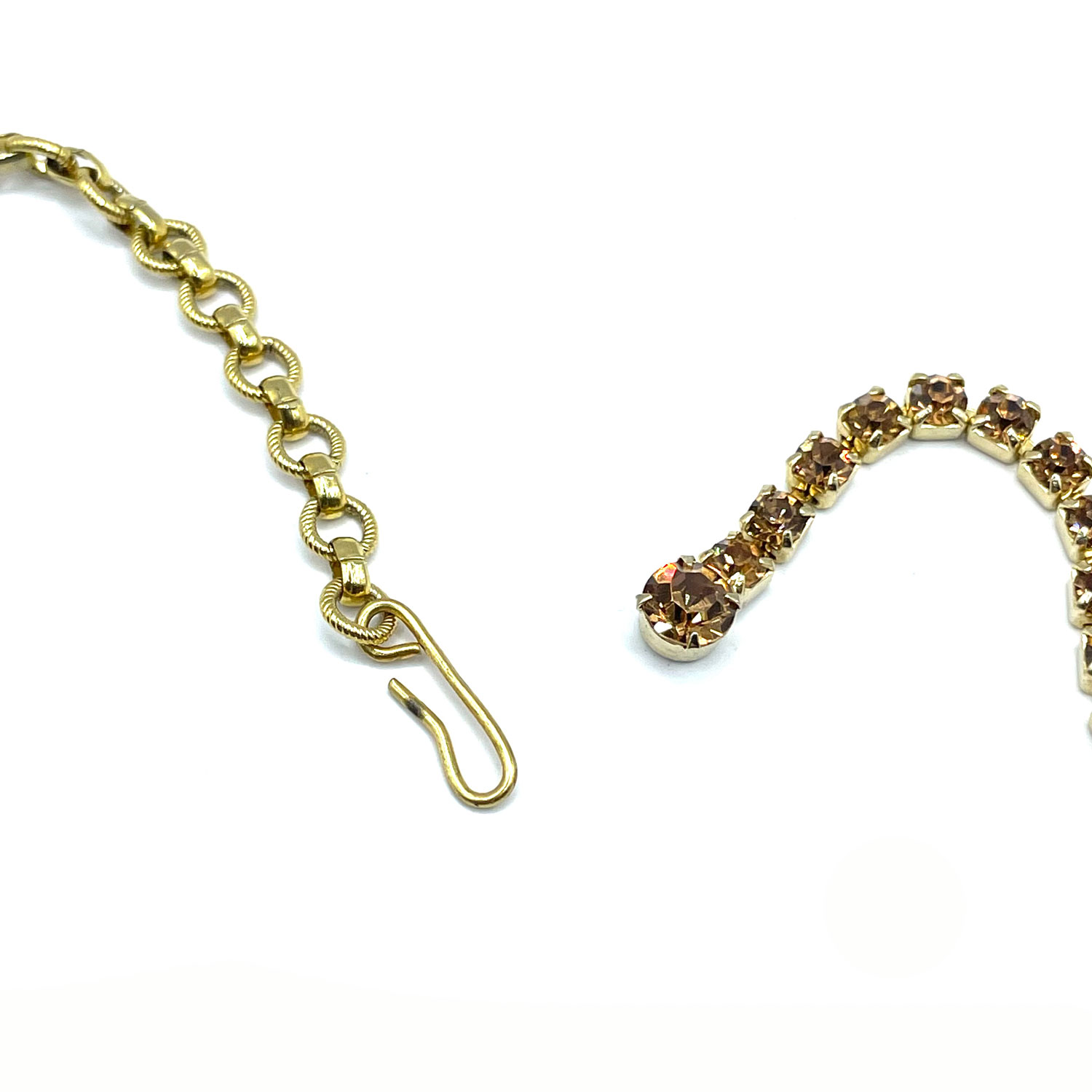 Juliana rhinestone necklace and earring set