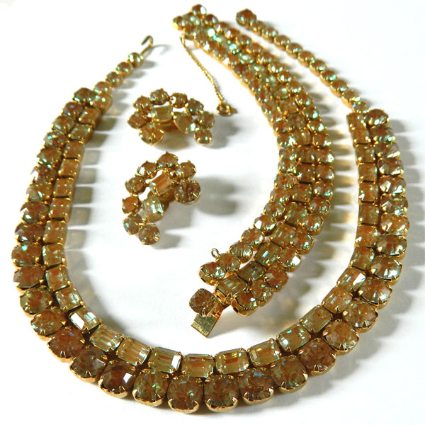 1950's Kramer of New York necklace set