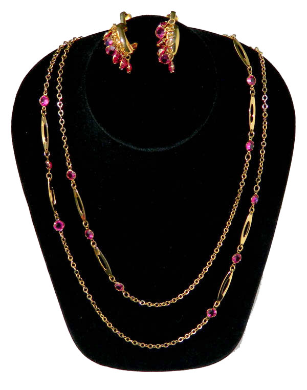 Park Lane necklace and earring set