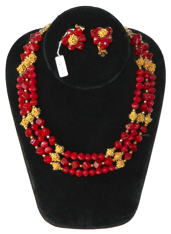 1950's Hattie Carnegie necklace set