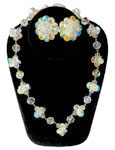 Laguna aurora borealis crystal necklace set