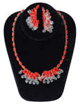 Weiss necklace and earring set