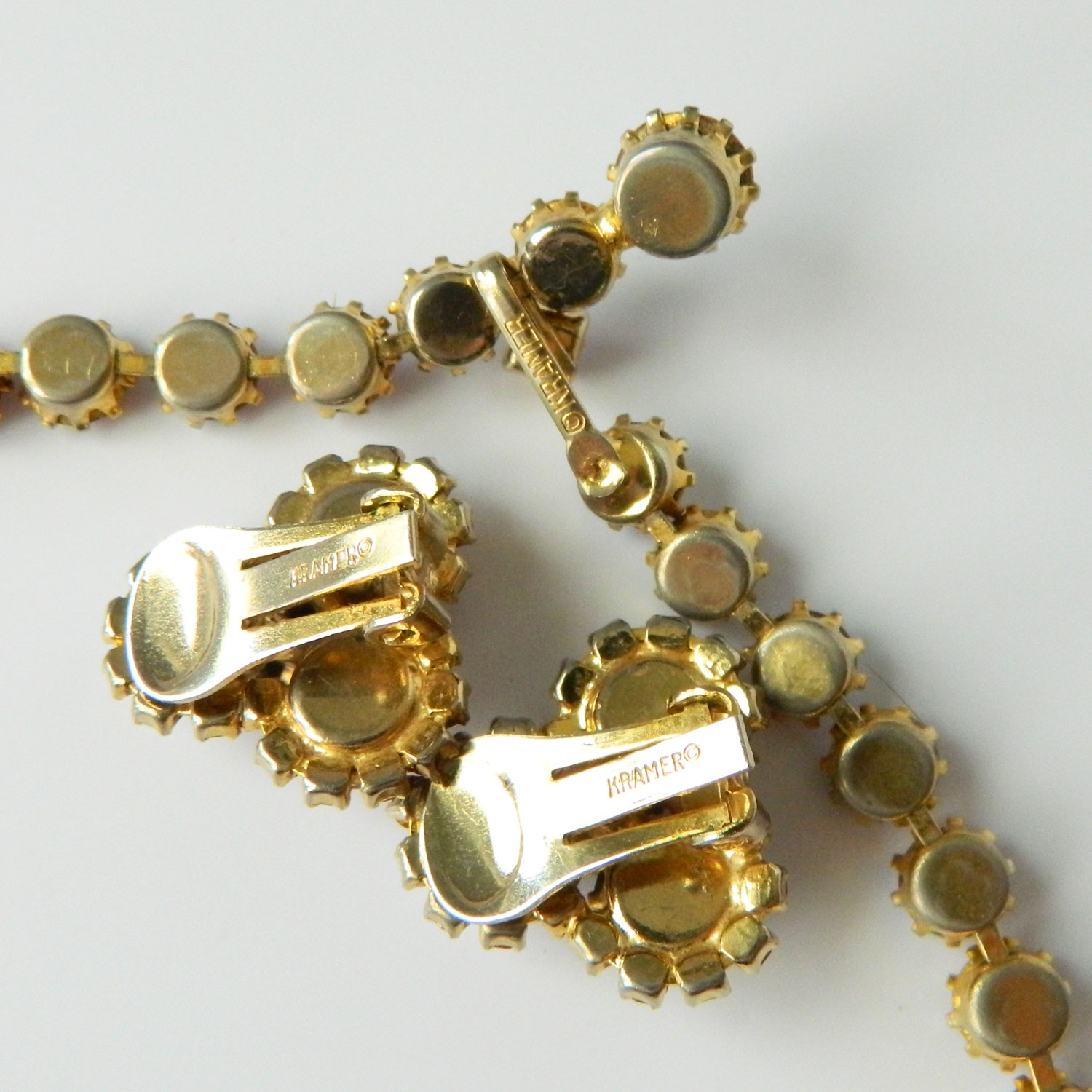 Kramer necklace and earring set