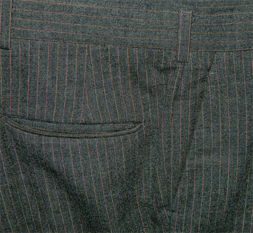pin striped vintage pants