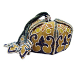 antique French beaded handbag