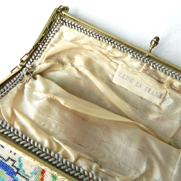 antique beaded purse
