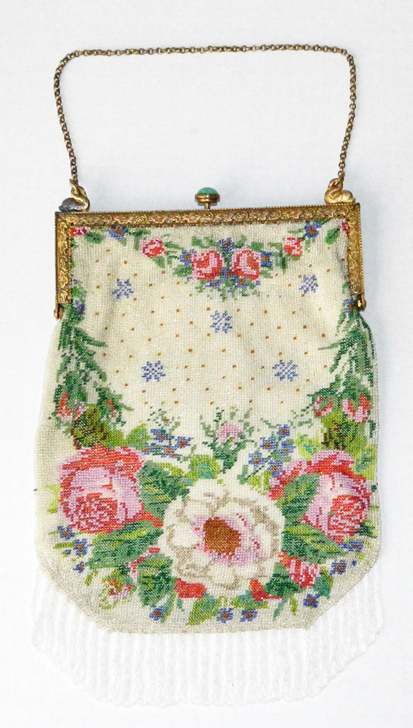 antique beaded handbag