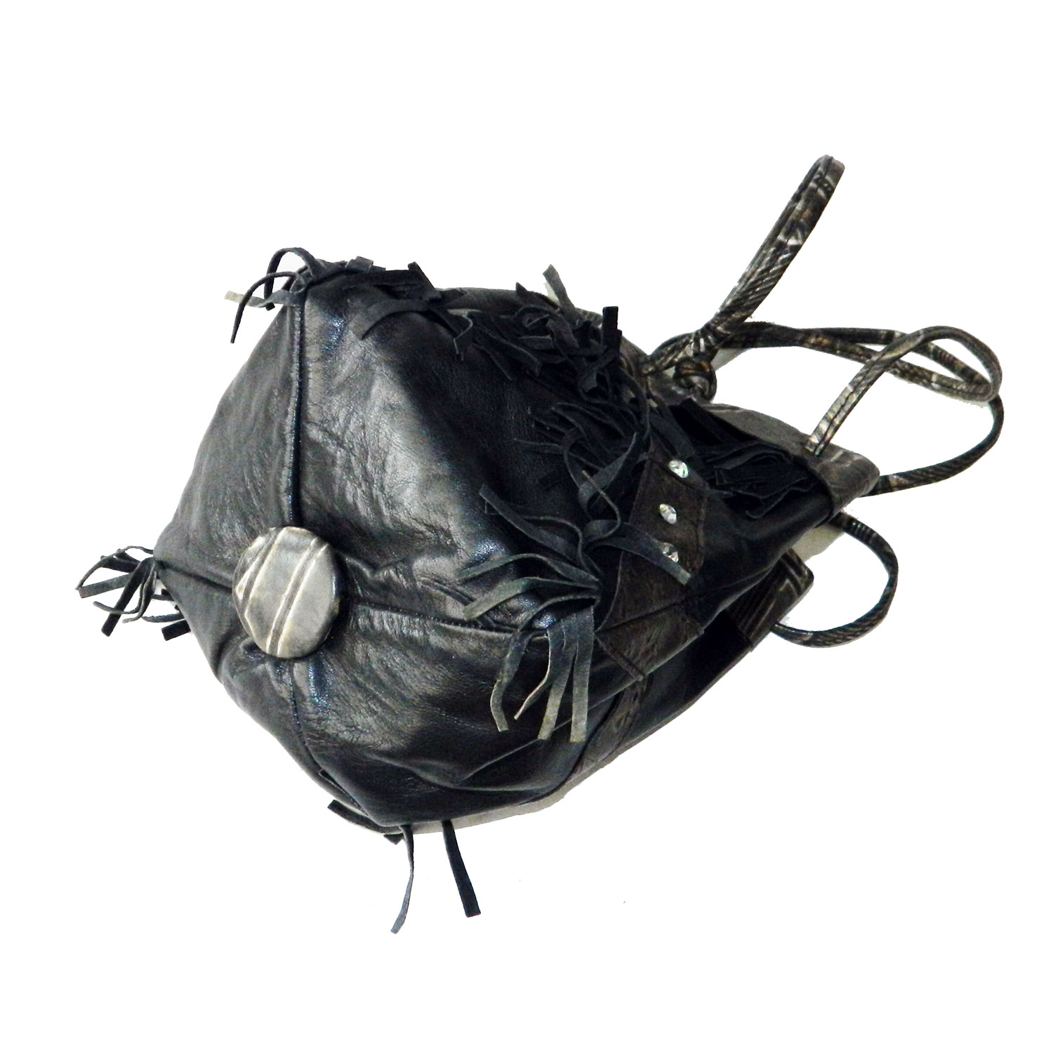 1980's leather handbag