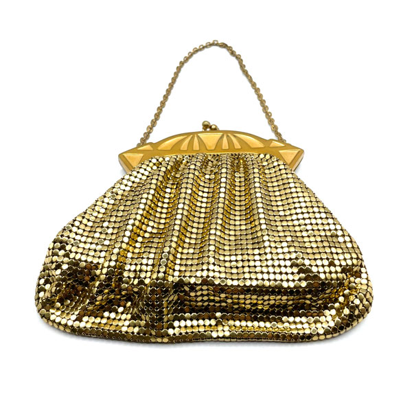 Gold metalic purse