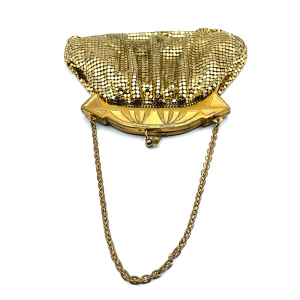 Gold cocktail handbag
