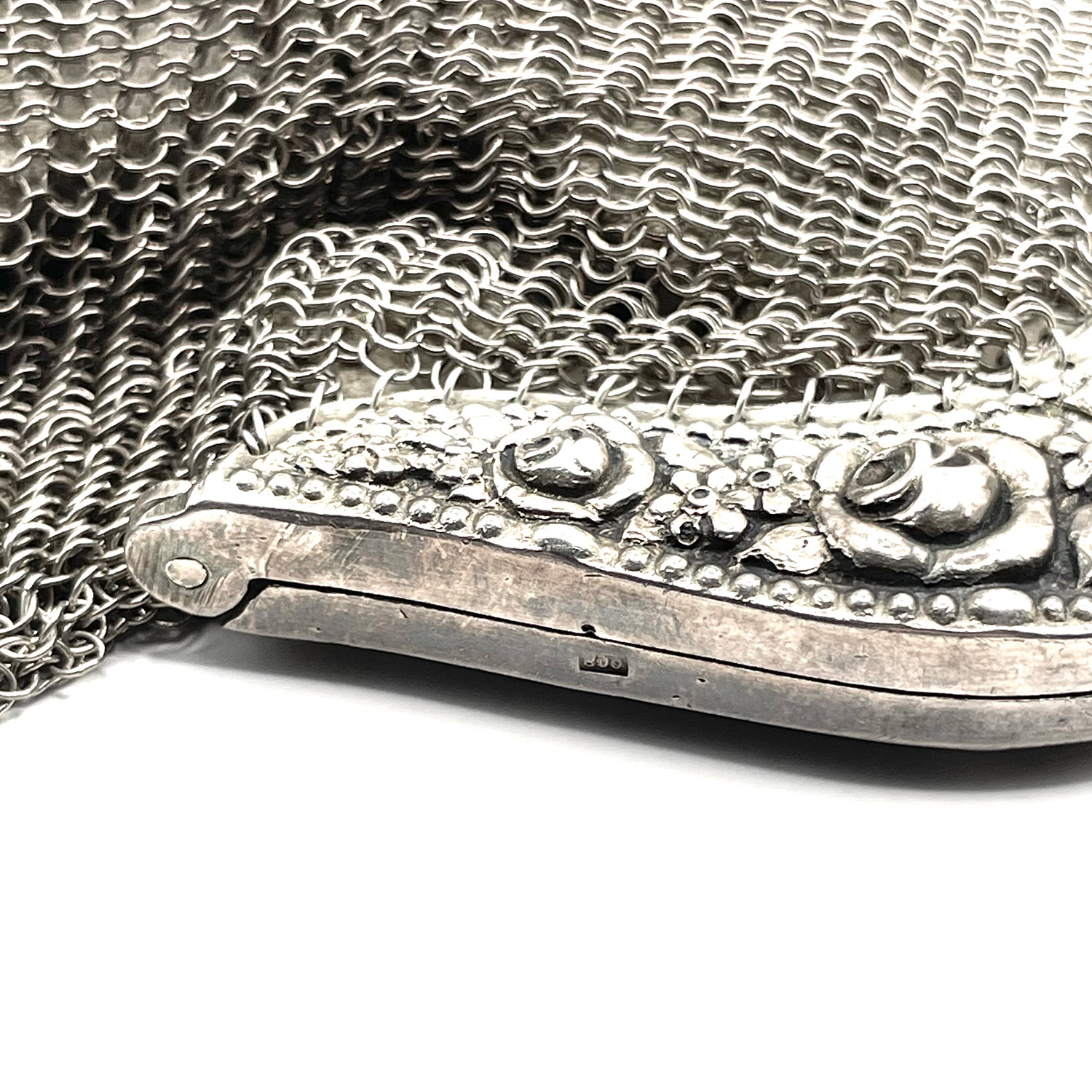 1920s 800 silver mesh handbag