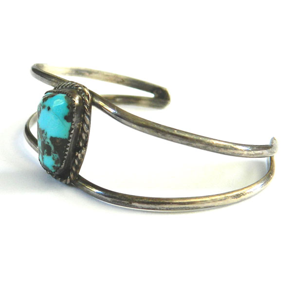 sterling tuquoise cuff bracelet