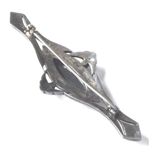 Sterling silver Norwegian brooch