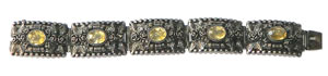 Vintage Peruzi silver bracelet