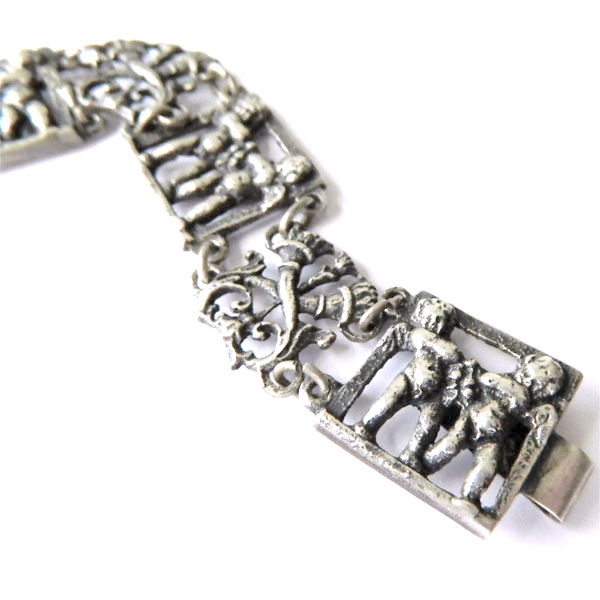 Antique Italian silver bracelet