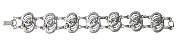 1940's sterling silver Van Dell bracelet