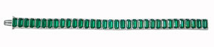 green Diamonbar bracelet