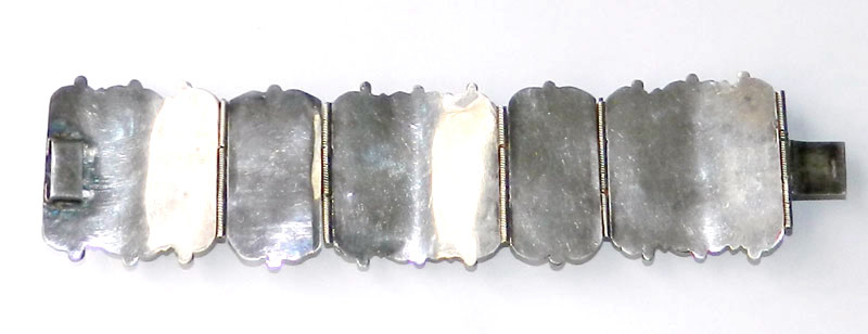 Vintage Mexican silver bracelet