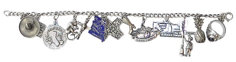 sterling charm bracelet