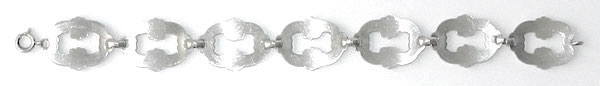 Norwegian silver bracelet