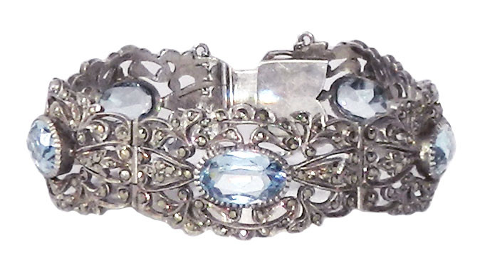 Vintage Art Deco Marcasite Bracelet