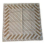 diagonal stripe scarf