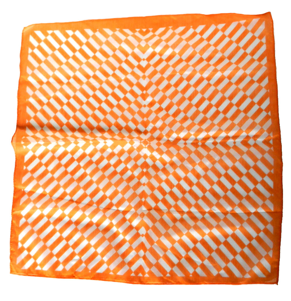 1970's orange scarf