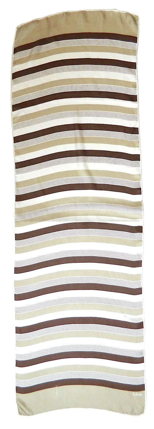 Vintage striped scarf