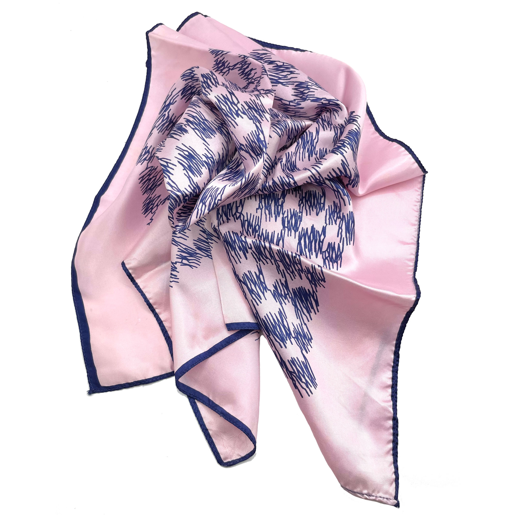 vintage pink scarf