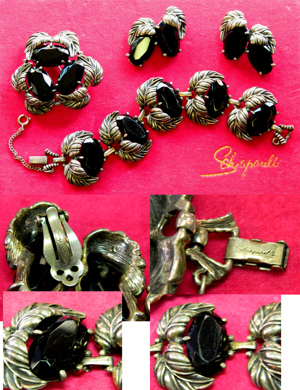 Schiaparelli jewelry set