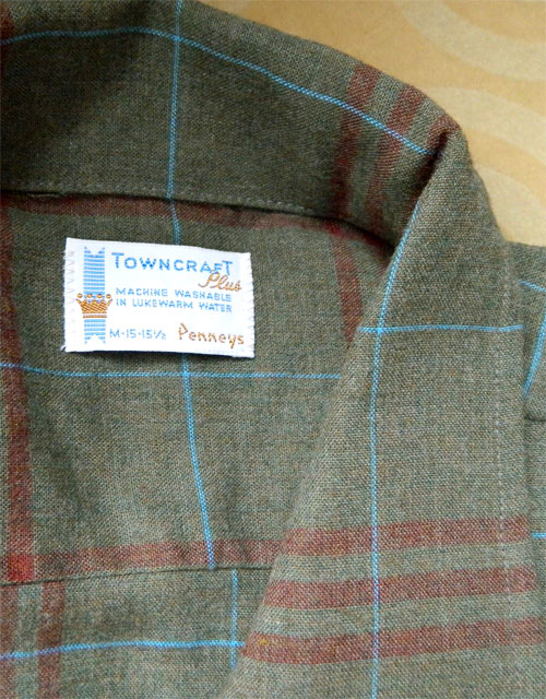 Towncraft rayon flannel shirt