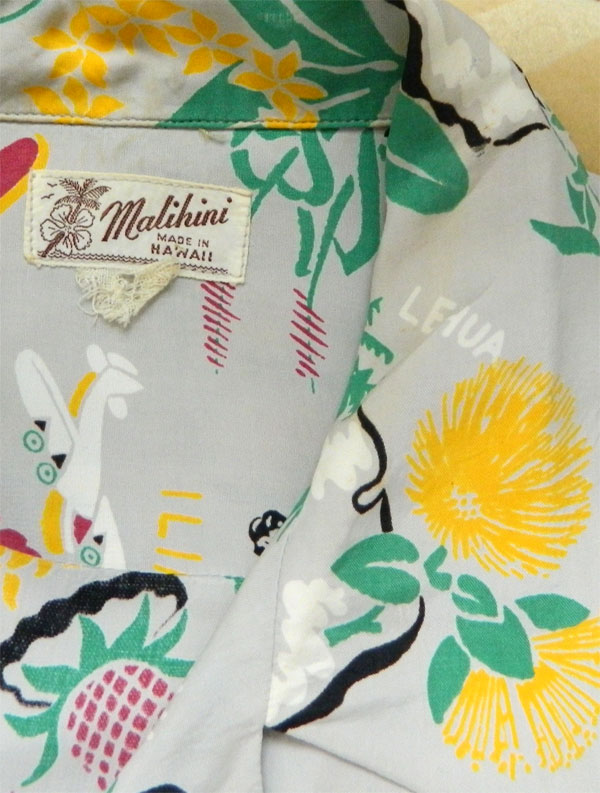 Malihini Hawaiian shirt