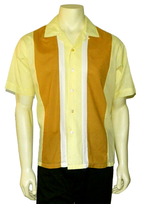 1960's color blocked shirt